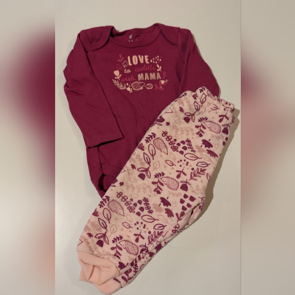 Love to Cuddle with Mama Sweatpants Set